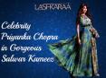 Priyanka Chopra Beautiful Designer Salwar Kameez collection