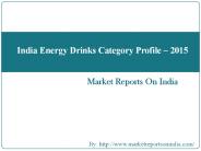 India Energy Drinks Category Profile – 2015