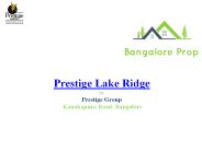 Prestige Lake Ridge by Prestige Groups