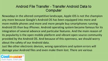 presentation player overlay