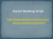 PHP Doctor Appointment Script