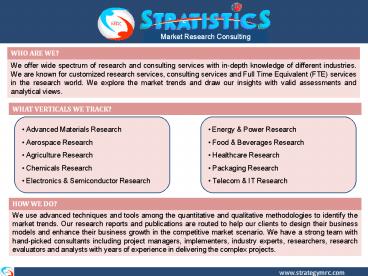 Aerospace Market Research Reports, Analysis and Consulting | Stratistics MRC