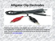 alligator Clip electrodes