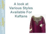 Kaftan Online India