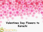 Valentines Day Flowers to Karachi