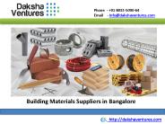 Building Materials Suppliers in Bangalore