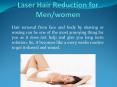 Laser hair reduction for men and women PowerPoint PPT Presentation