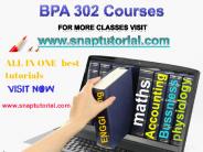 BPA 302 Proactive Tutors/snaptutorial