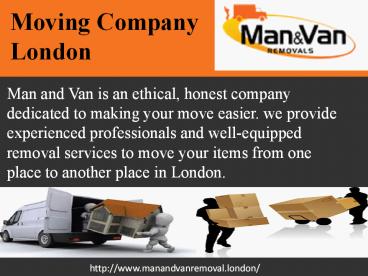 moving company london 