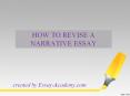 How to Revise a Narrative Essay PowerPoint PPT Presentation