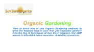 Organic Gardening