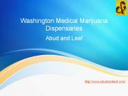 Washington Medical Marijuana Dispensaries