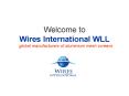 Wires International manufactures and exports of aluminum woven mesh PowerPoint PPT Presentation