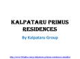Kalpataru Primus Residences Santacruz East Mumbai PowerPoint PPT Presentation