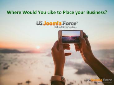 Where would you like to place your business?
