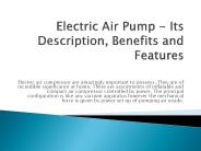 bravo electric air pumps