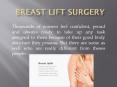 Breast lift surgery at Sculpt Clinic PowerPoint PPT Presentation
