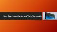 Sony TVs - Latest Series and Their Top models PowerPoint PPT Presentation