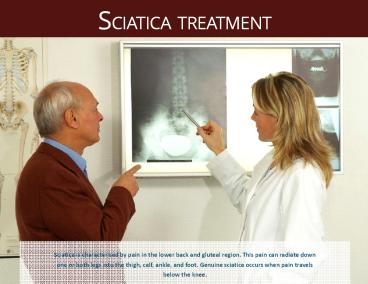 Sciatica treatment