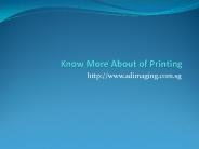 Adimaging - A Complete solution for Digital Printing