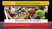 Carpal Tunnel Treatment