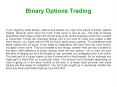 Binary Options Trading (1) PowerPoint PPT Presentation