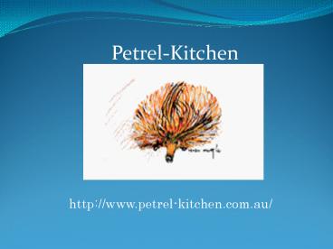 Australian Native Foods Sydney | Petrel-Kitchen