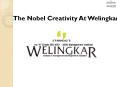 The Nobel Creativity At Welingkar PowerPoint PPT Presentation
