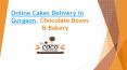 Online Cake Delivery in Gurgaon PowerPoint PPT Presentation