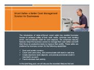 Cash Management Solution for Businesses