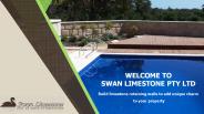 Limestone Retaining Wall