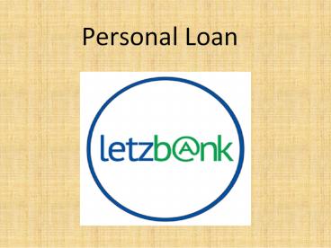 Car Loan - Letzbank (1)