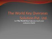 The world key Immigration