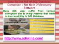 How To Get Rid Of SQL Database Corruption : The Role Of Recovery Software PowerPoint PPT Presentation