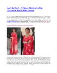 Lady in Red – 5 Times Aishwarya Rai Dazzles in Red Ethnic Avatar PowerPoint PPT Presentation