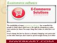 eCommerce software PowerPoint PPT Presentation