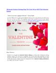 Wholesale Fashion Clothing: Shop The Color Of Love RED This Valentine Season PowerPoint PPT Presentation