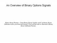 How to Choose the Right Binary Options