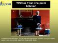 WNR as Your One-point Solution (2) PowerPoint PPT Presentation