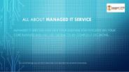 All About Managed IT service