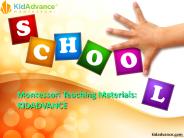 Montessori teaching materials kidadvance