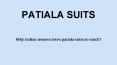 Why Indian women loves patiala suits so much? PowerPoint PPT Presentation