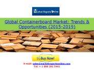 Containerboard Market Analysis