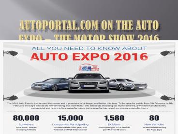 AUTO EXPO 2016