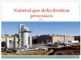 Natural gas dehydration processes PowerPoint PPT Presentation