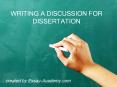 Writing a discussion for dissertation PowerPoint PPT Presentation