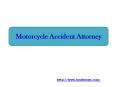 Motorcycle Accident Attorney (1) PowerPoint PPT Presentation