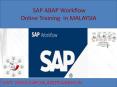 sap abap workflow online training in malaysia PowerPoint PPT Presentation