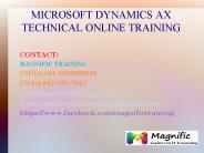 Microsoft Dynammics Ax Technical Online Training in singapore