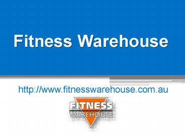www.fitnesswarehouse.com.au